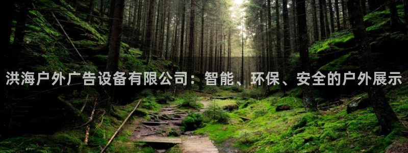 杏宇代理注册：洪海户外广告设备有限公司：