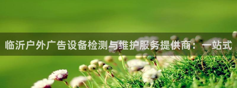 杏宇平台注册地址在哪里：临沂户外广告设备检测与维护服务提供商：一站式