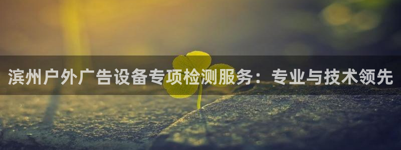 杏宇平台总代理是谁：滨州户外广告设备专项